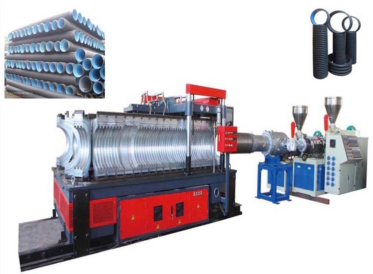 200-500mm SGB500在線(xiàn)擴(kuò)口雙壁波紋管生產(chǎn)設(shè)備
